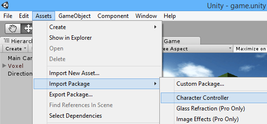 Как сделать майнкрафт на unity