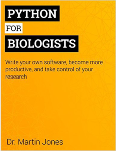 Обложка книги «Python for Biologists»