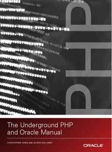 Обложка книги «The Underground PHP and Oracle Manual»