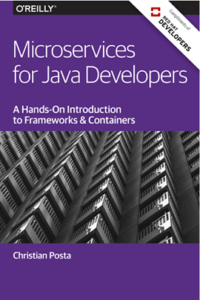 Книга «Microservices for Java Developers» Обложка книги «»