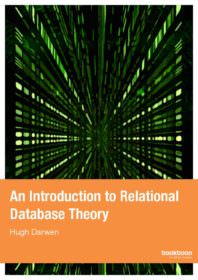 Обложка книги «An Introduction to Relational Database Theory»