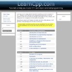 Обложка книги «Learn C++»