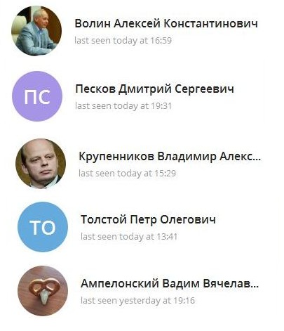Чиновники продолжают сидеть в Telegram