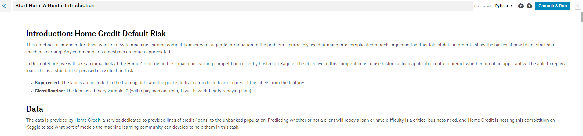 machine learning datasets kaggle