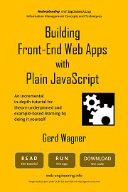 Обложка книги «Building Front-End Web Apps with Plain JavaScript»