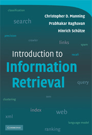 Обложка книги ««Introduction to Information Retrieval»</p>
<p>Christopher D. Manning, Prabhakar Raghavan, Hinrich Schütze»