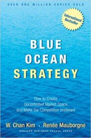 Книга ««Blue Ocean Strategy» — W. Chan Kim</p>
<p>Working in new market niches» Обложка книги «»