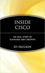 Книга ««Inside Cisco» — Ed Paulson</p>
<p>Cisco’s history.» Обложка книги «»