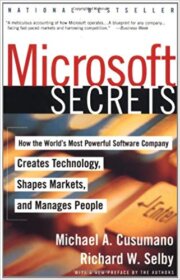 Книга ««Microsoft Secrets» — Michael A. Cusumano</p>
<p>Microsoft’s organizational structure.» Обложка книги «»