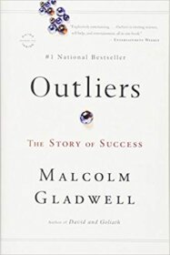 Книга ««Outliers» — Malcolm Gladwell</p>
<p>Look at successful people.» Обложка книги «»