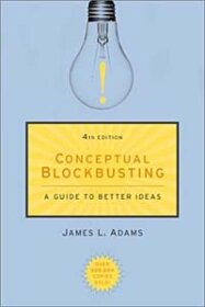 Книга ««Conceptual Blockbusting» — James L. Adams</p>
<p>Techniques for finding alternative solutions to a problem.» Обложка книги «»