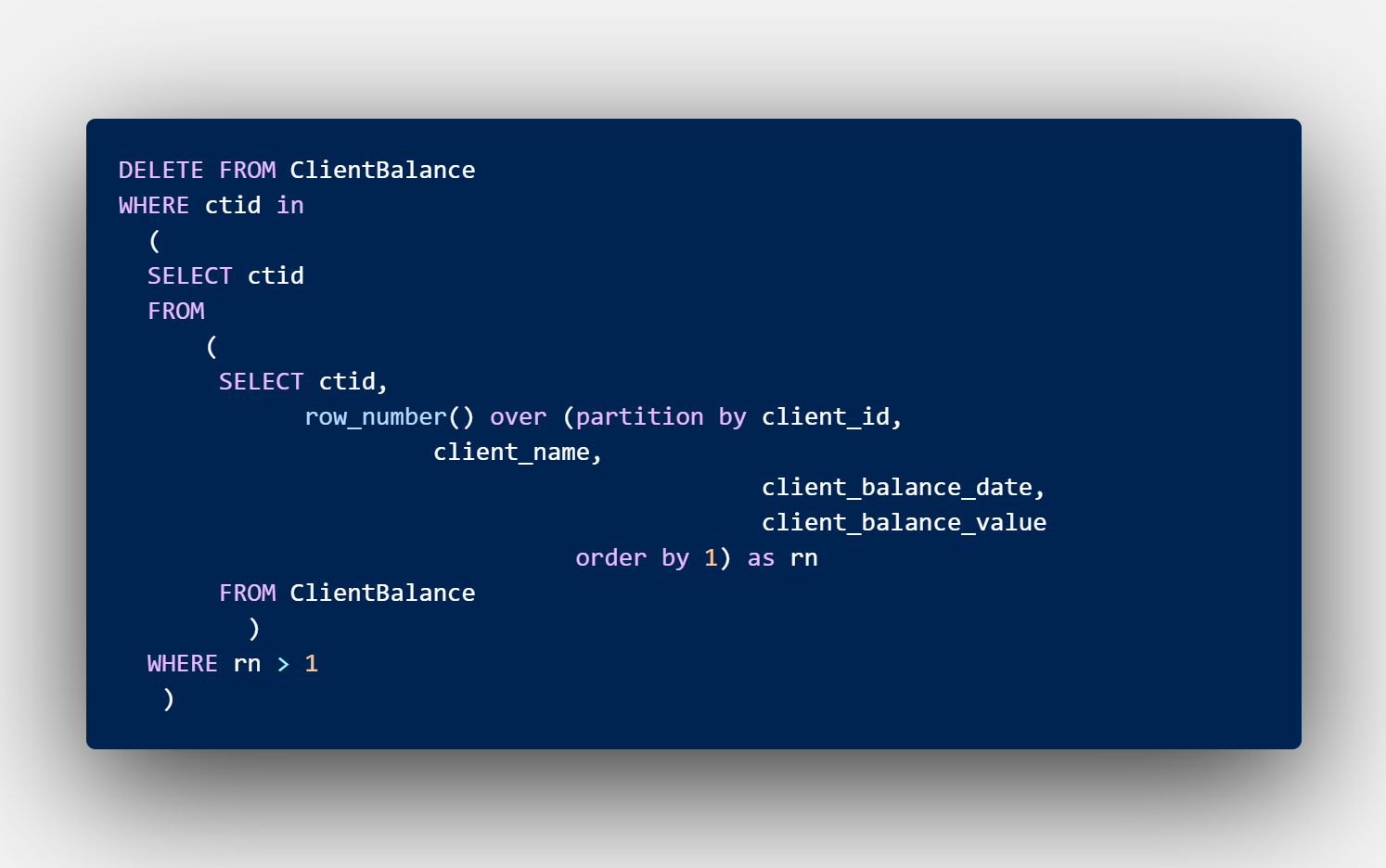 Презентация по sql